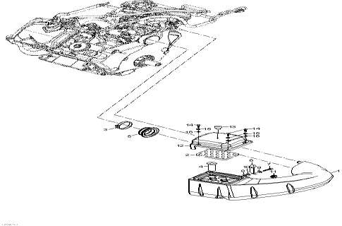 Snowmobile lynx  - Air   System / Air Intake System