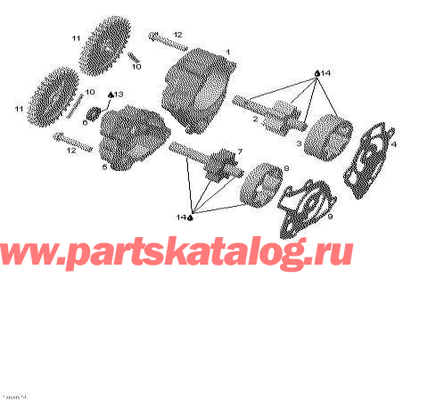 Snowmobiles Lynx  -   / Oil Pump