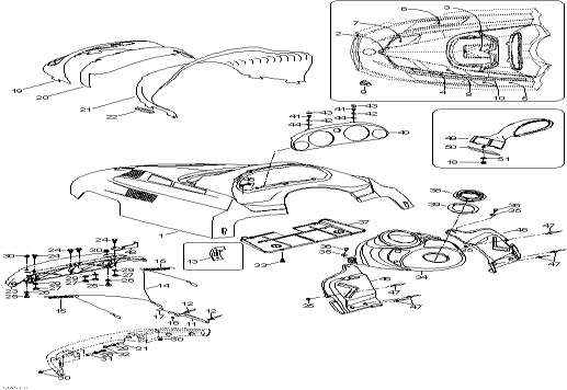 Snowmobile Lynx  - Hood - Hood