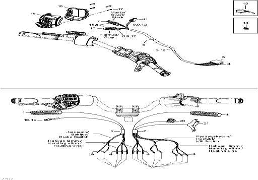 Snowmobile Lynx  - Electrical System -  System