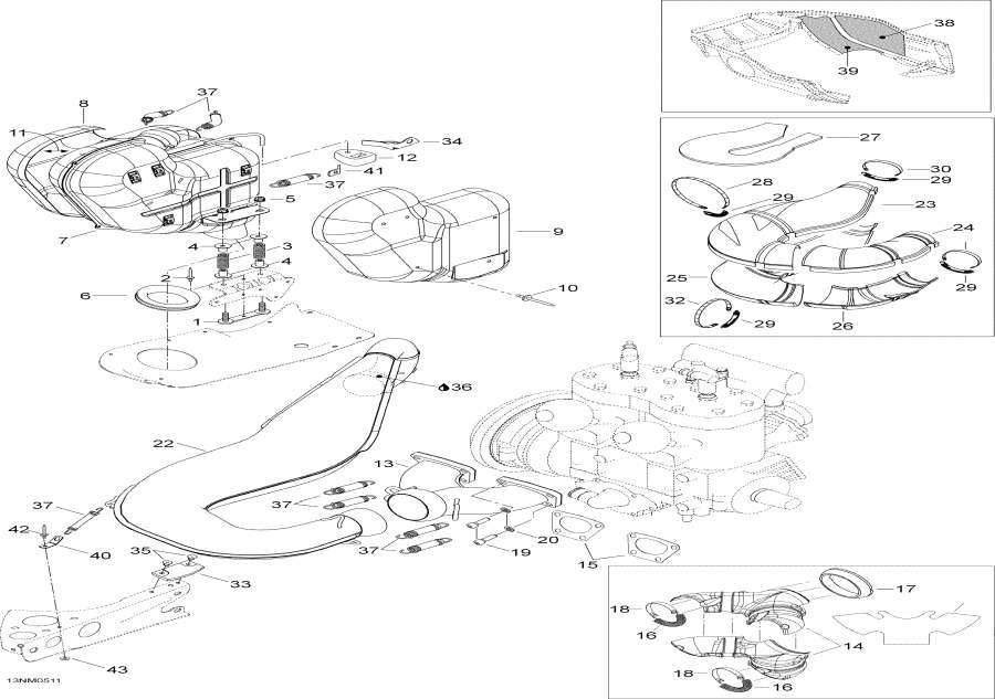 �������� lynx  - ��������� ������� - Exhaust System