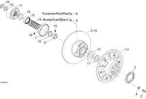 05-   (05- Driven Pulley)