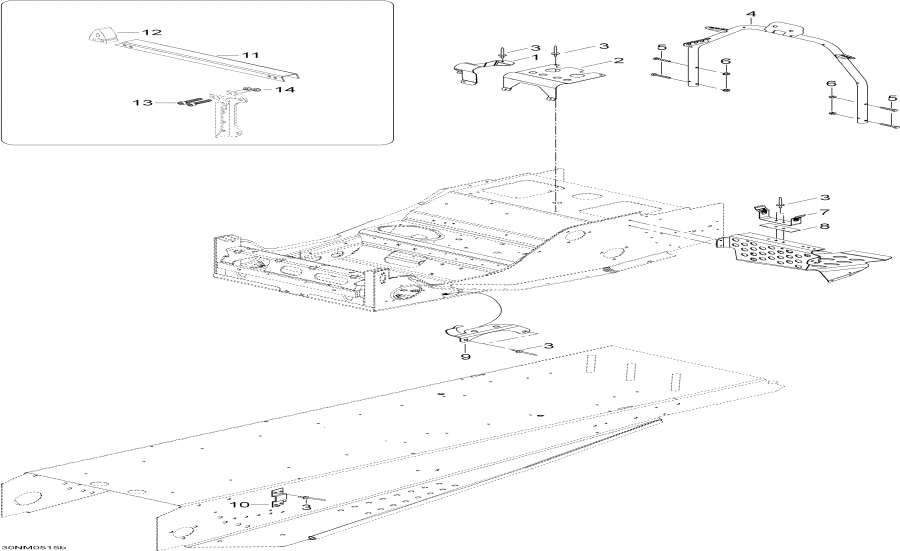 Snowmobile Lynx  - Frame / ����