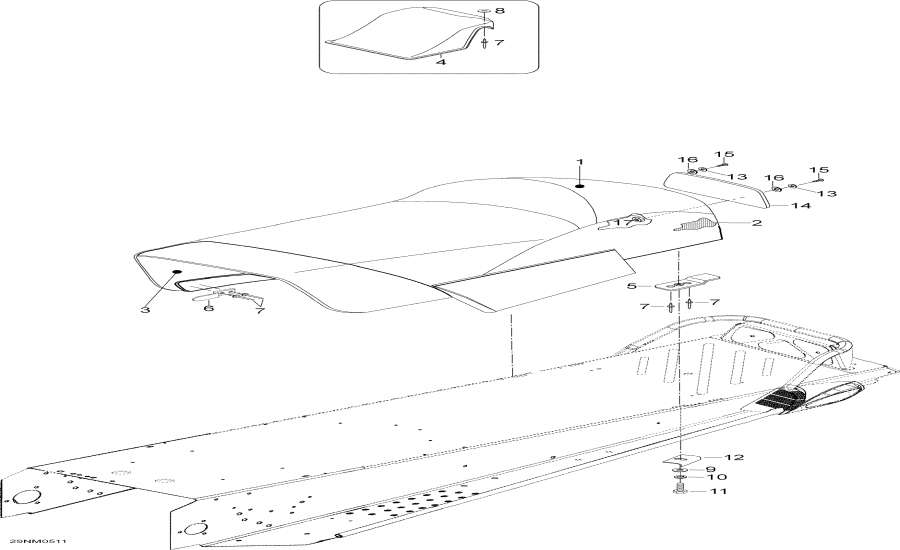 Snow mobile Lynx  - �����