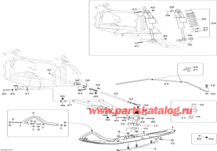 Snowmobiles   - Front Suspension And Ski -    