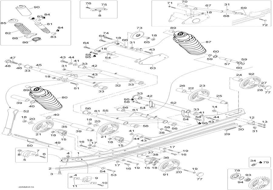 �������� Lynx  - Rear Suspension / ������ ��������