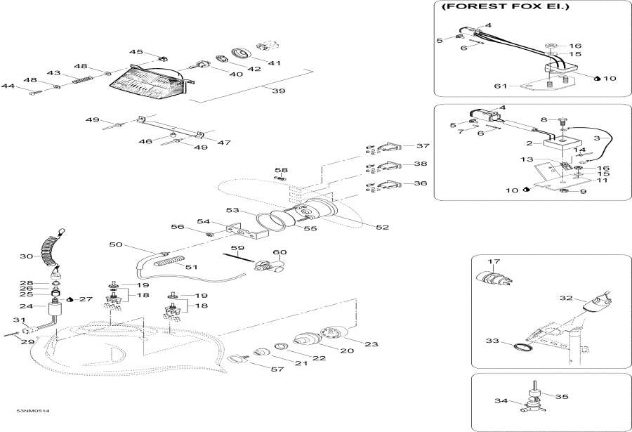 Snowmobiles   -  Acessories - Electrical Acessories