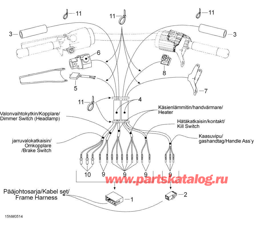  Lynx  - Steering Harness