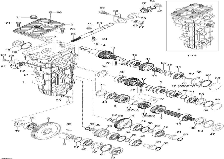 �������� �����  - �����������, 5900fce / Transmission, 5900fce