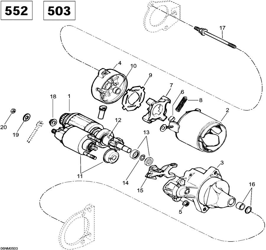 Snowmobile Lynx  -  - Electric Starter