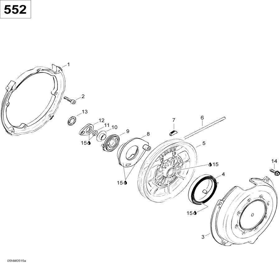 Snowmobile �����  - Rewind ������� 550