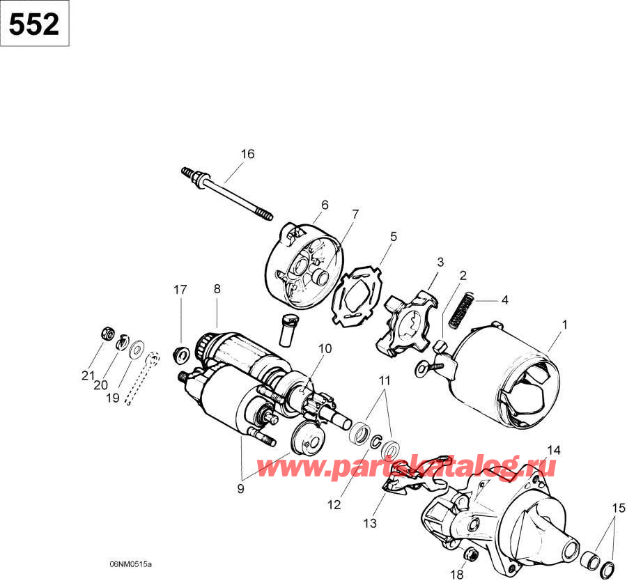 ��������� Lynx  - Rewind Starter 552 / Rewind ������� 552