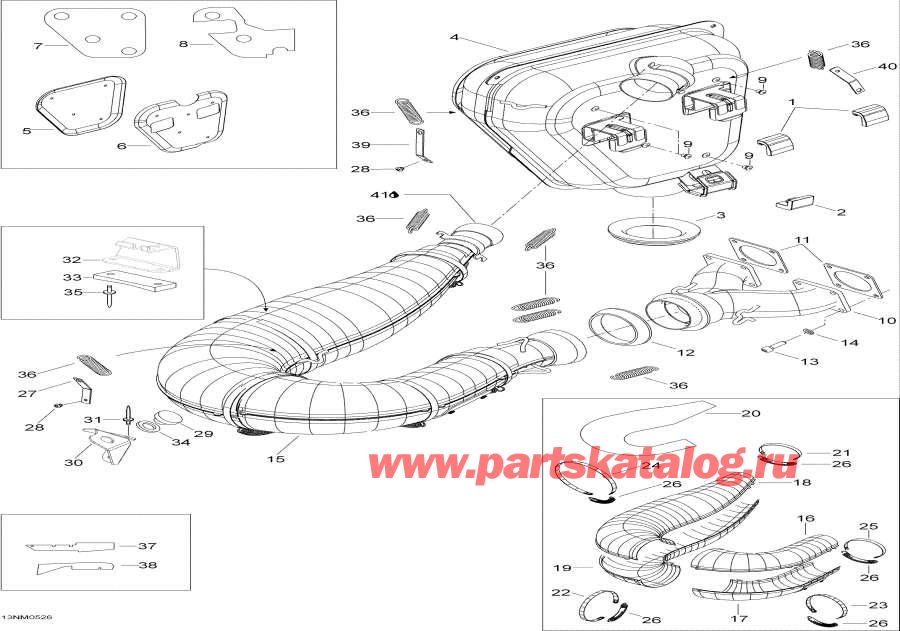 �������� Lynx  - Exhaust System - ��������� �������