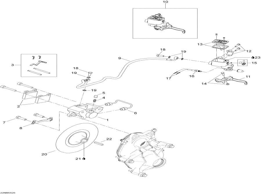 Snowmobiles   - Hydraulic  / Hydraulic Brake