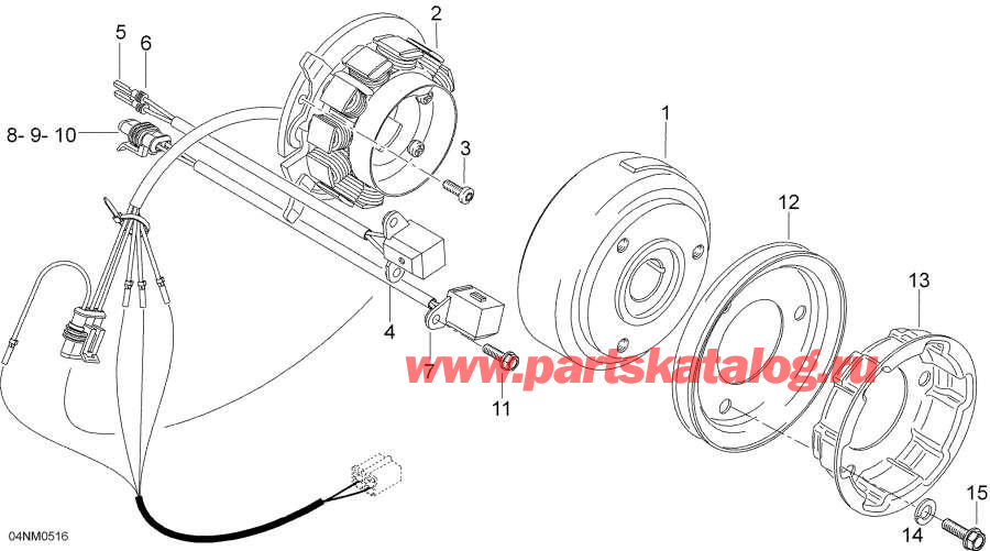 Snowmobiles lynx  - Ignition - Ignition