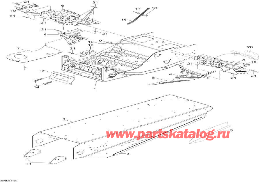 Snowmobiles   -  - Frame