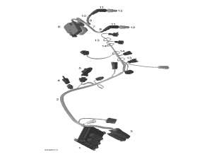 10-    (10- Engine Harness)