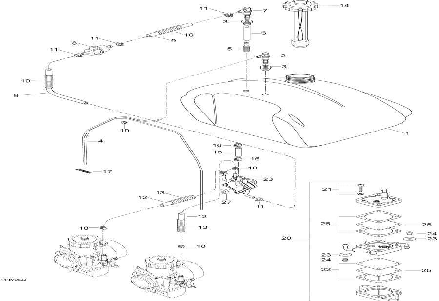  lynx  - Fuel System