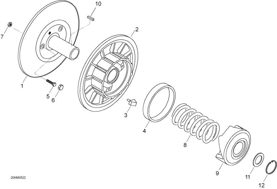 Snowmobile Lynx  -   - Driven Pulley