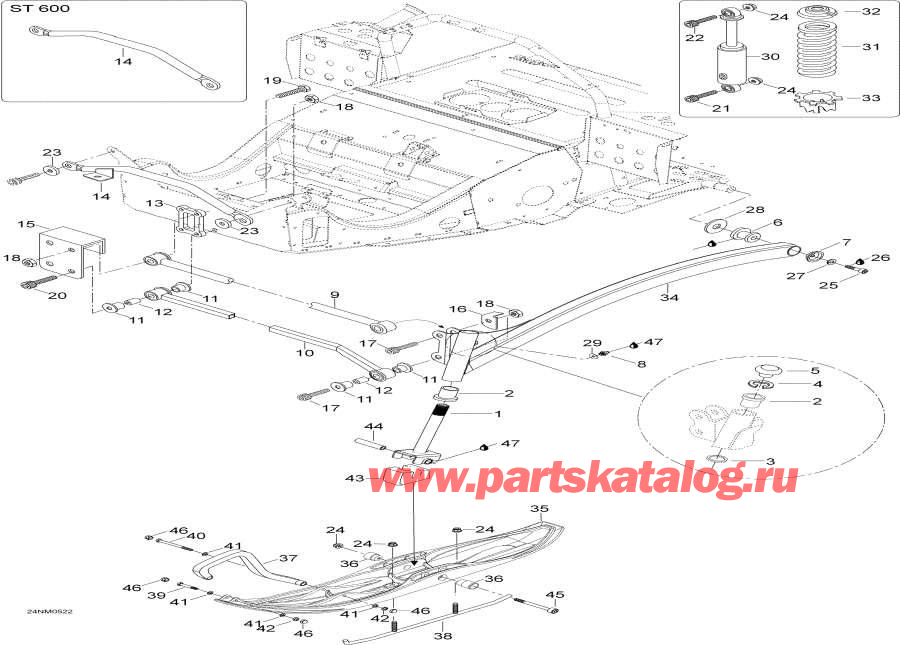 Snowmobiles   -     / Front Suspension And Ski