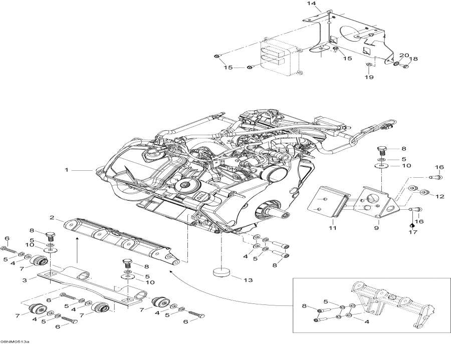 Snow mobile lynx  -    Sport