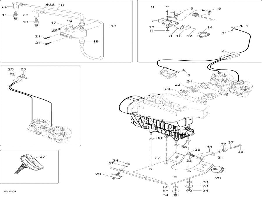  lynx  -    Sport - Engine And Engine Support