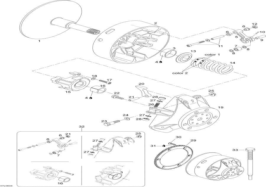  Lynx  -   - Drive Pulley