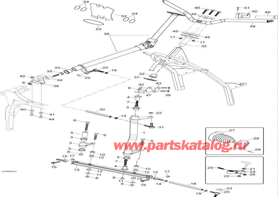 Snowmobiles �����  - ������� ������� System / Steering System