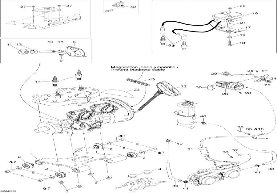  Lynx  - Engine And Engine Support -    Sport