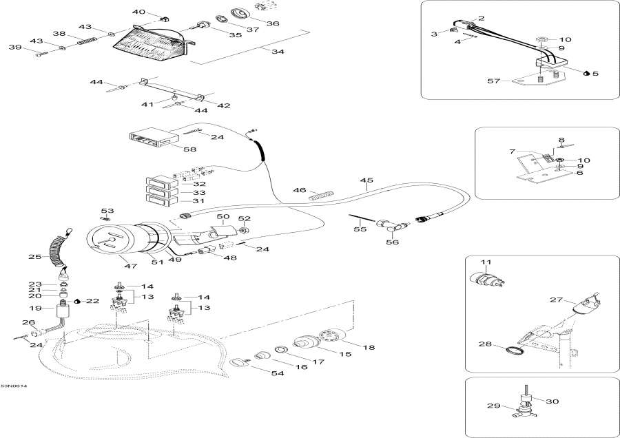 Snow mobile   -  Acessories / Electrical Acessories