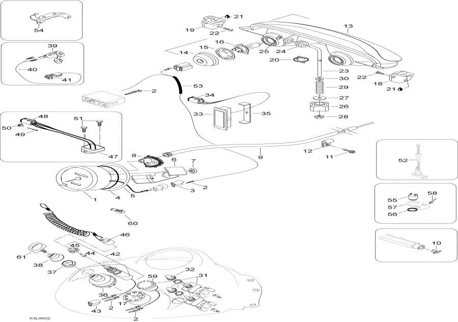 Snowmobile Lynx  - Electrical Acessories