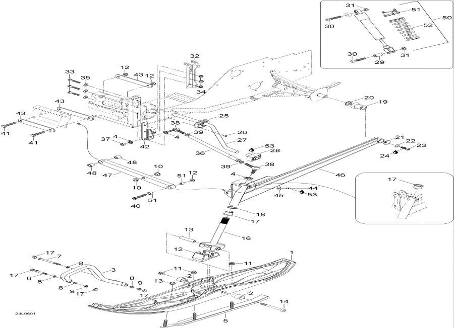  lynx  -     - Front Suspension And Ski