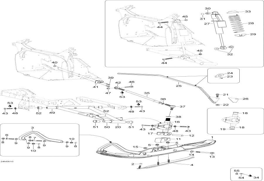    - Front Suspension And Ski