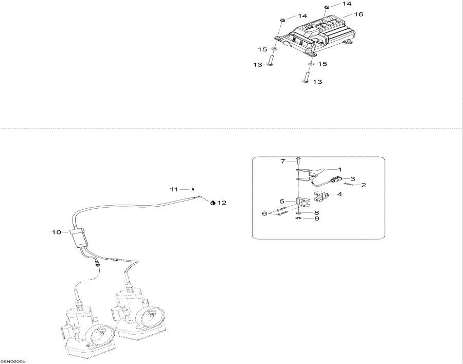    -  Handle,Throttle Handle