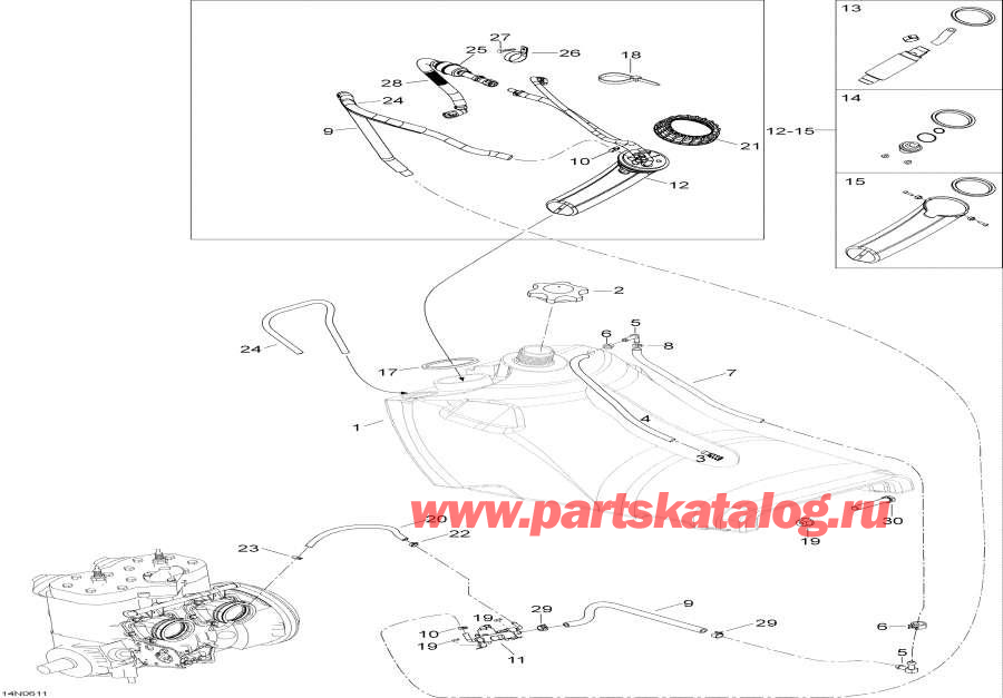 Snowmobile �����  - Fuel System