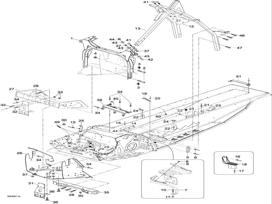 Snowmobiles Lynx  -   Components