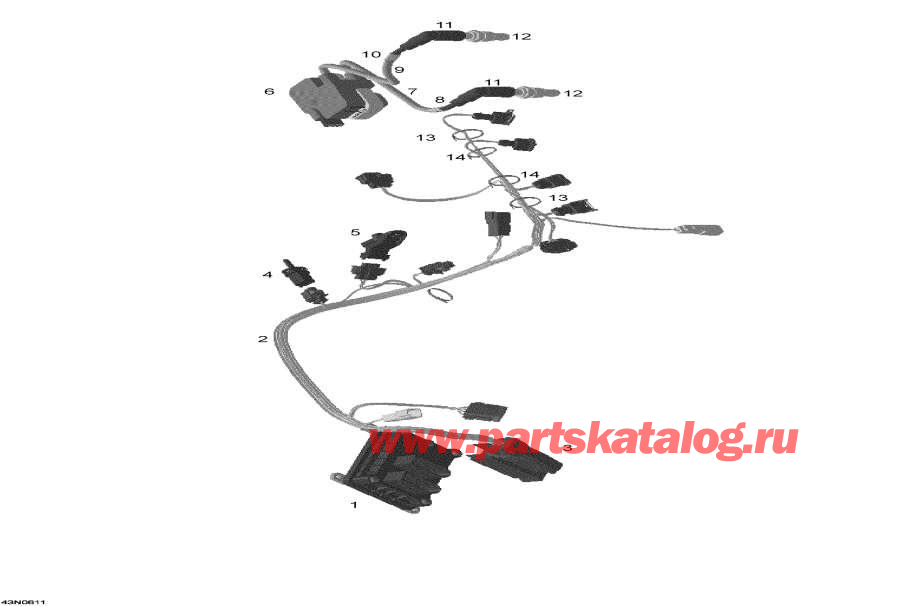 Snow mobile   -  System / Electrical System