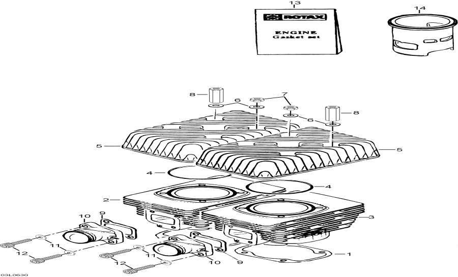  Lynx  - Cylinder And Cylinder Head /     