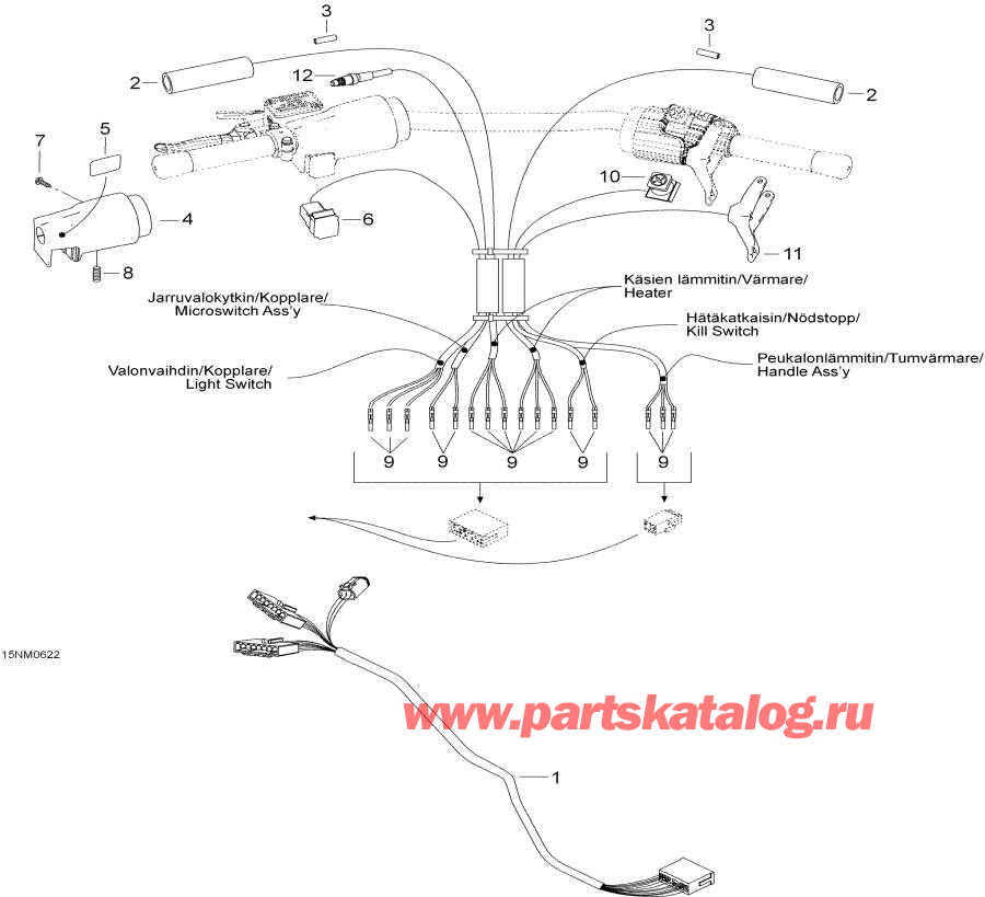  Lynx  -     - Steering Harness