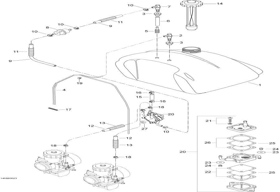 Snowmobiles   -   / Fuel System