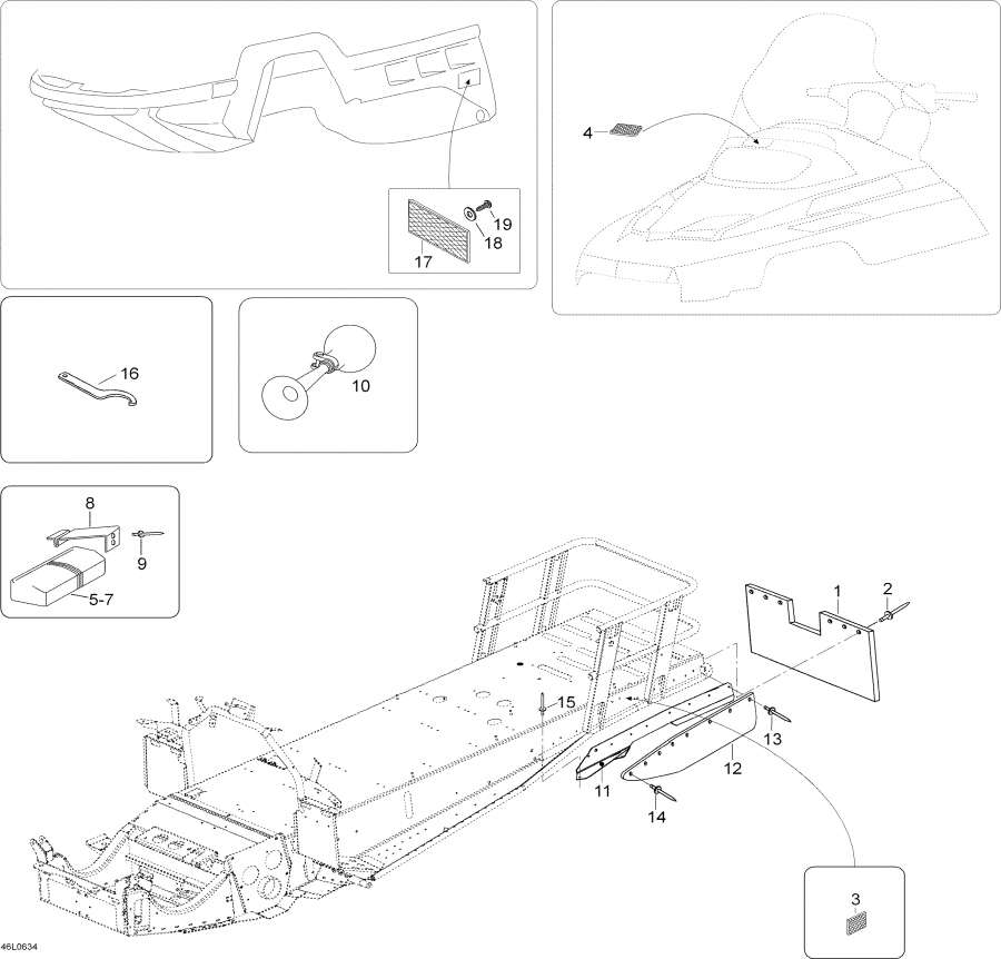 Snow mobile lynx  - Utilities / Utilities