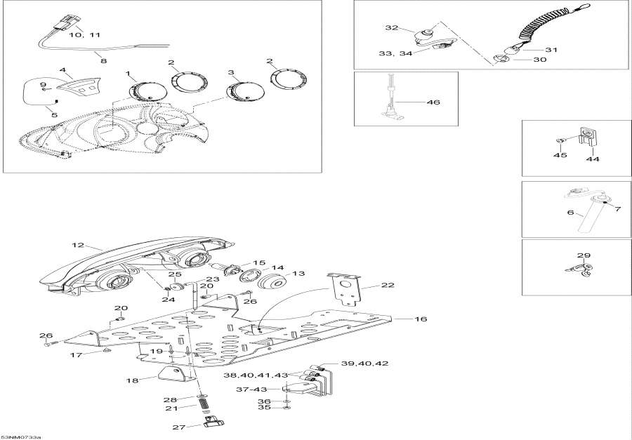 Snow mobile   -  System - Electrical System