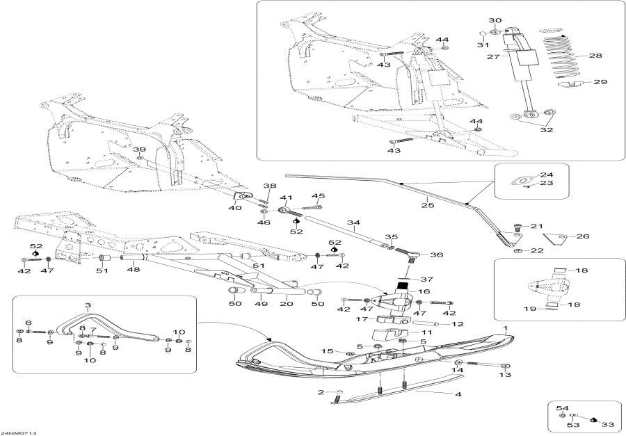  Lynx  -     / Front Suspension And Ski