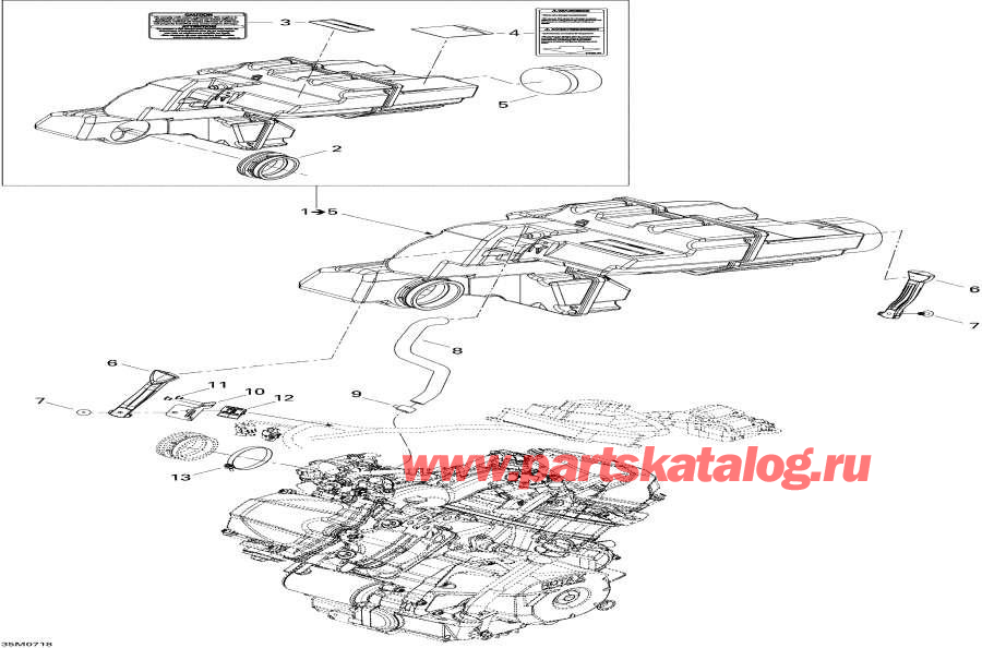 Snowmobiles �����  - Air ������� ������ System / Air Intake System