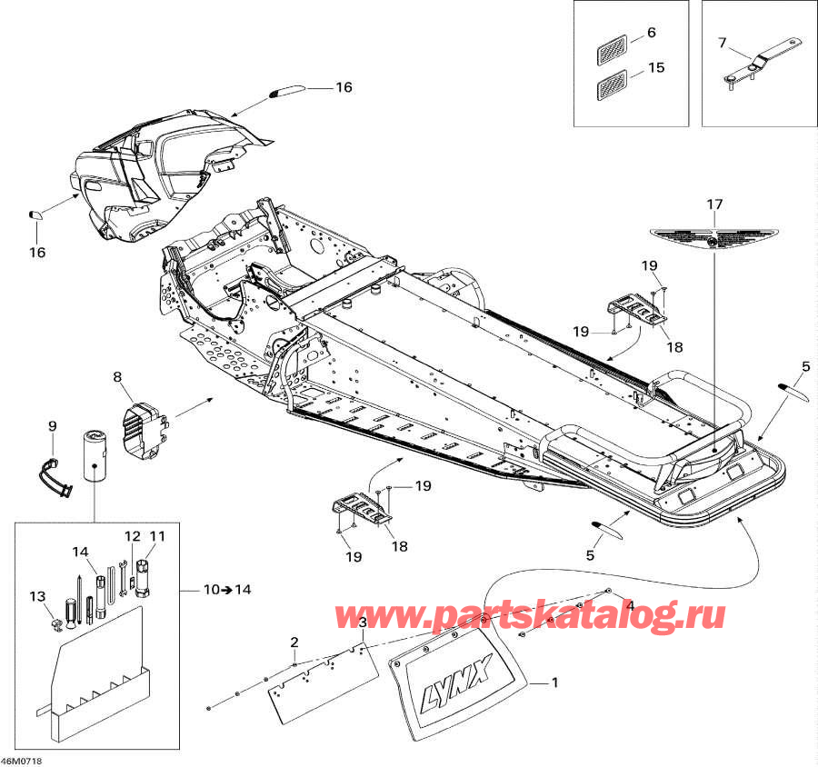 Snowmobile Lynx  - Utilities