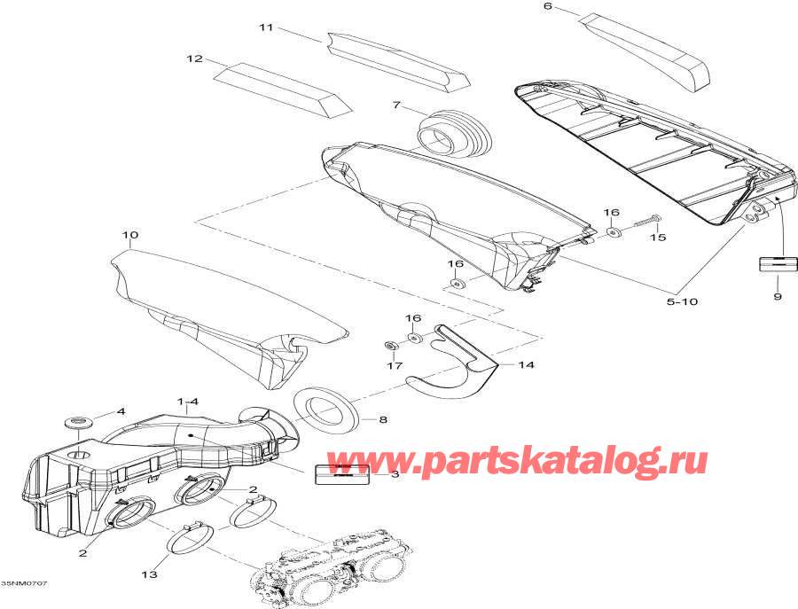 Snowmobiles Lynx  - Air  - Air Silencer