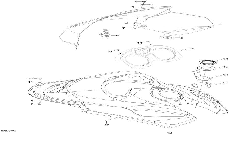 ��������� lynx  - Windshield And Console