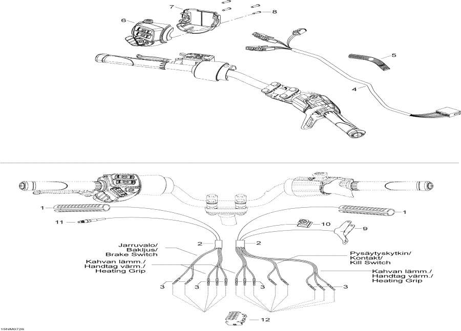  Lynx  - Steering Harness