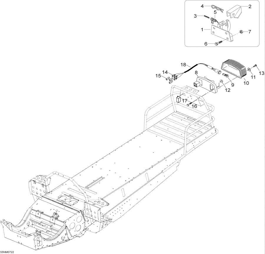 Snowmobile Lynx  - Rack - Rack