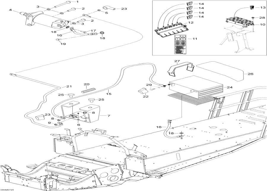 Snowmobile lynx  -  System